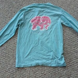 Blue IVORY ELLA Long Sleeve Small